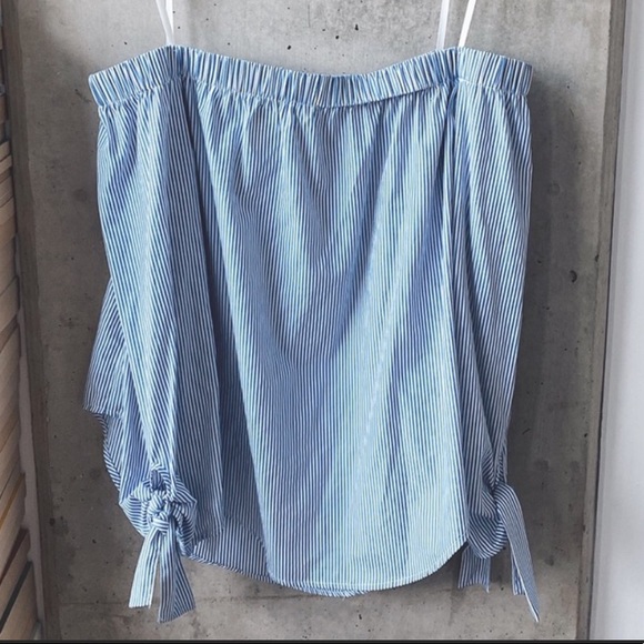 Bleuh Ciel Off The Shoulder Top - Picture 4 of 5